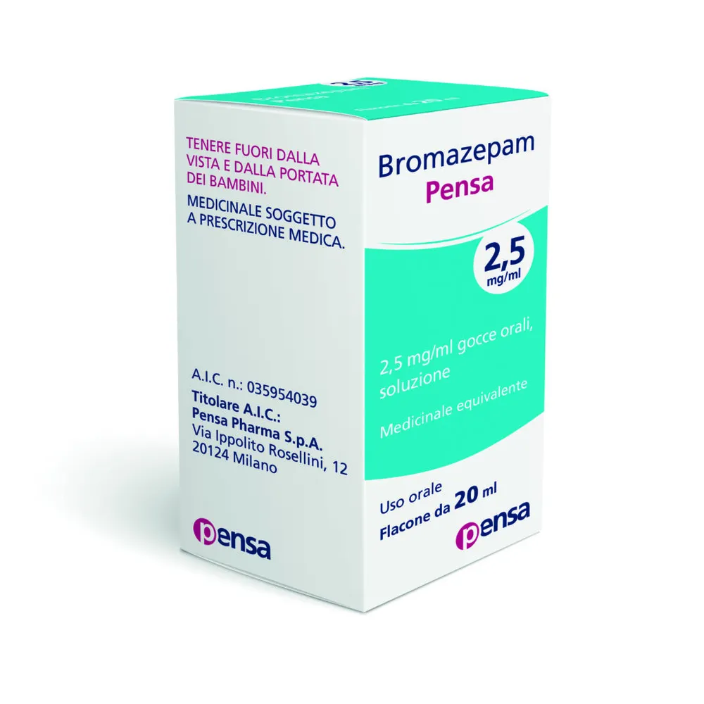 Bromazepam ABC drops, oral solution