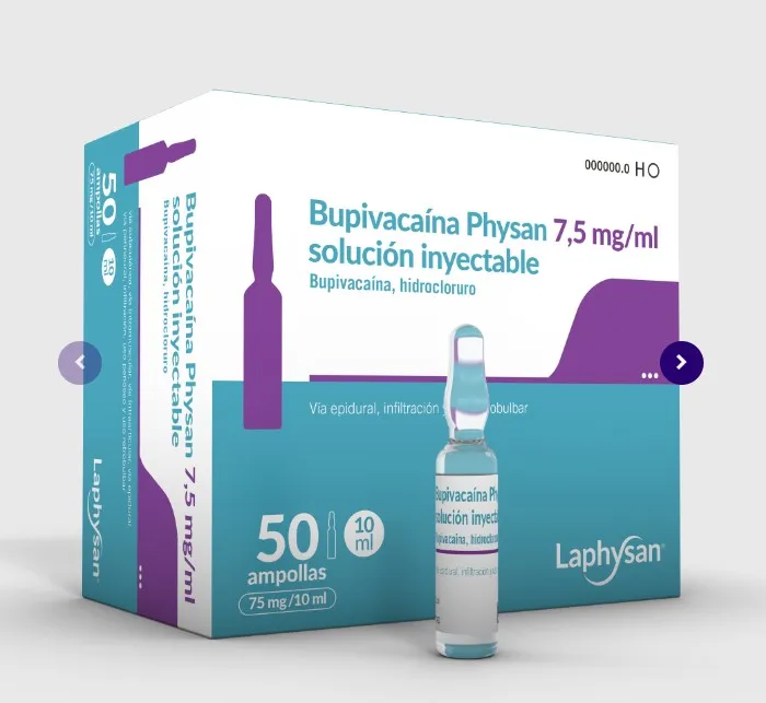 Bupivacaína clorhidrato S.A.L.F. solución para inyección