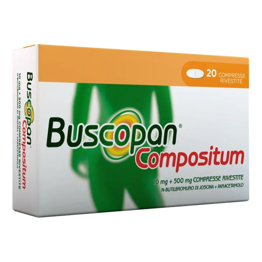 Buscopan Compositum tablets, film-coated