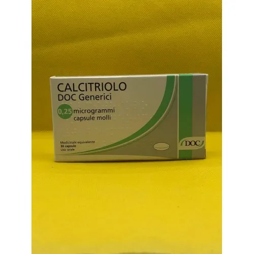 Calcitriol Doc Generici cápsulas, cápsulas blandas de gelatina
