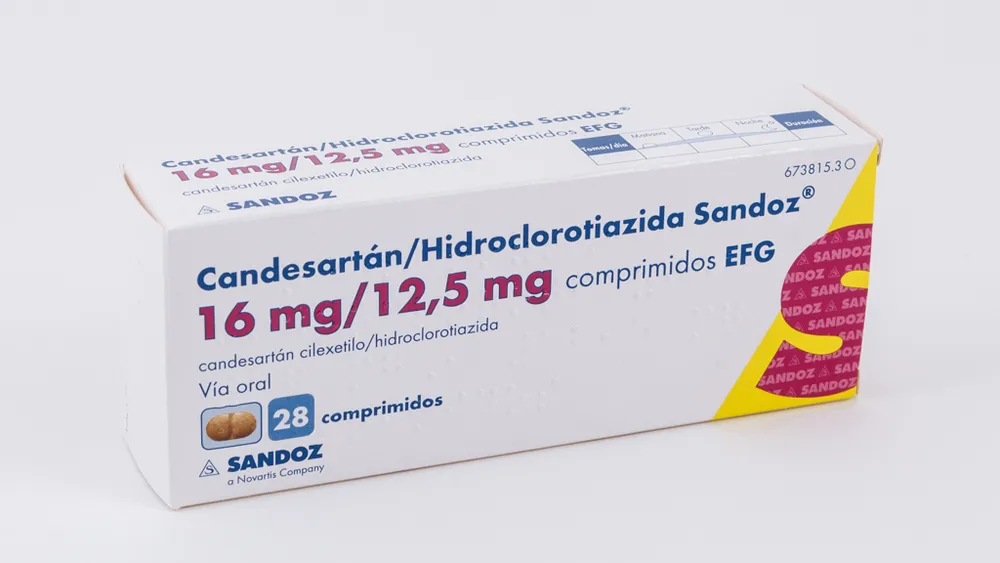 Candesartan and hydrochlorothiazide Sandoz tablets