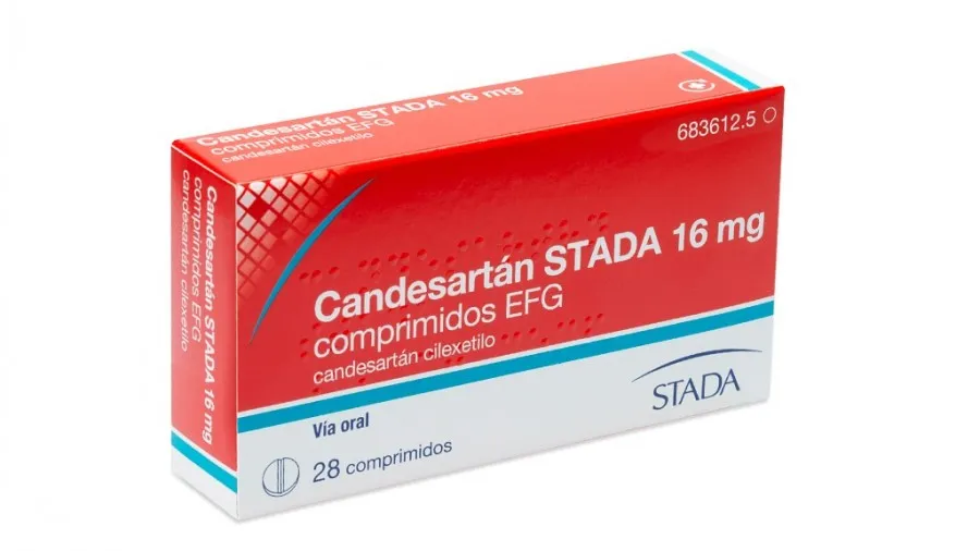 Candesartán EG Stada comprimidos