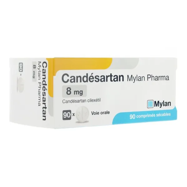 Candesartán Mylan comprimidos