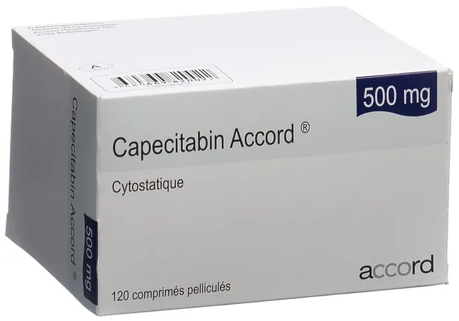 Capecitabine Accord tablets, film-coated