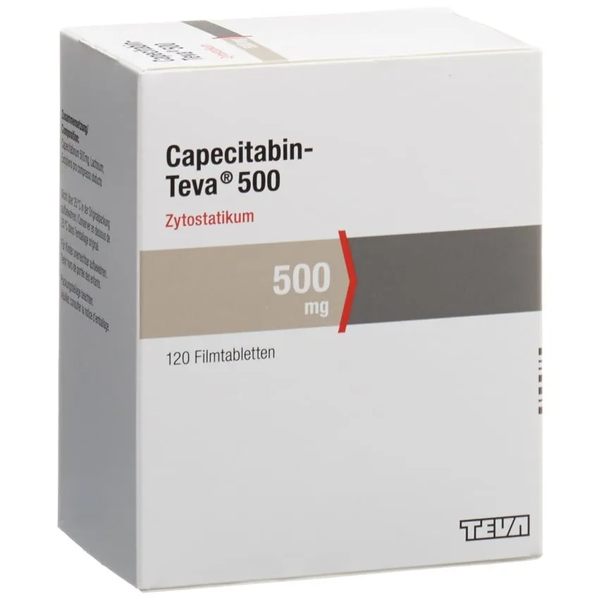 Capecitabine Teva tablets, film-coated