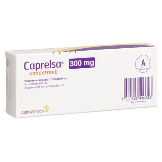 Caprelsa comprimidos, recubiertos con película