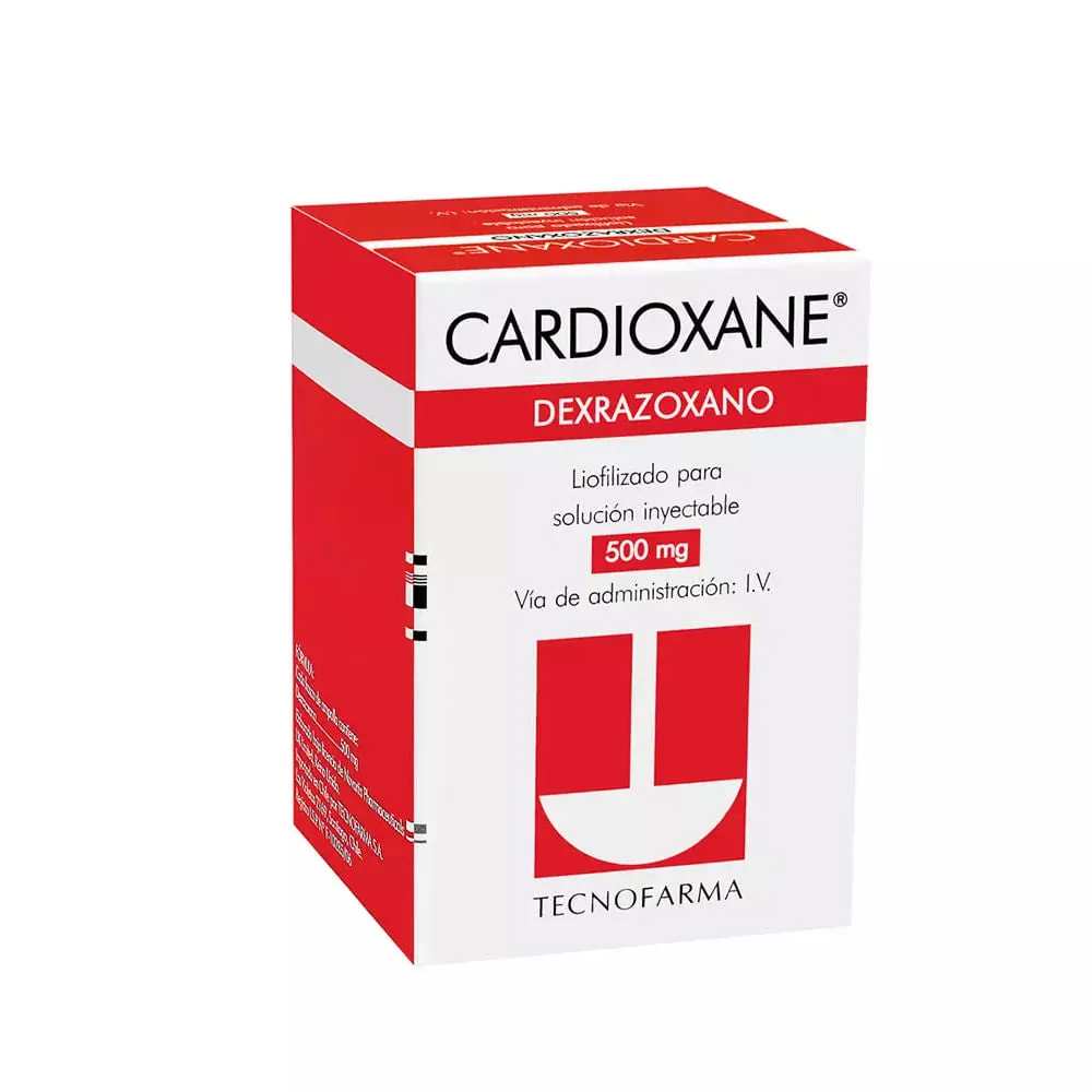 Cardioxane polvo para solución para perfusión intravenosa