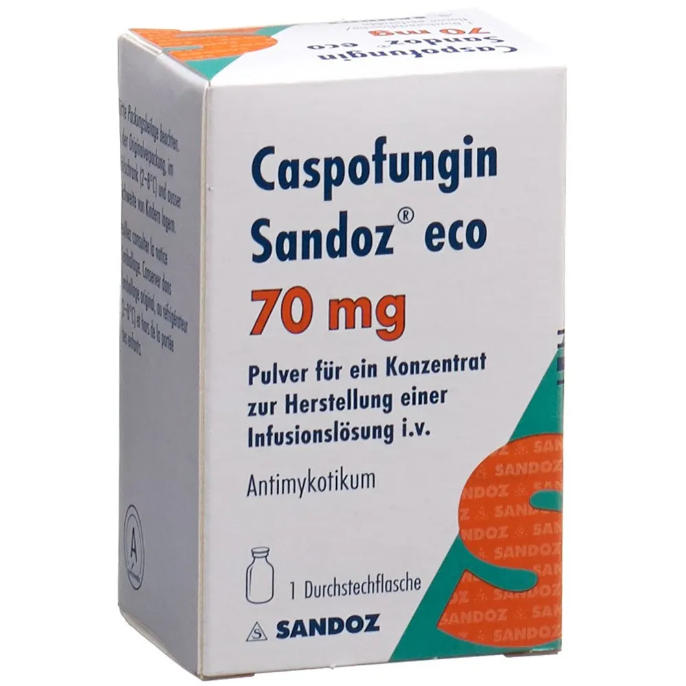 Caspofungina Sandoz GmbH polvo para concentrado para solución para perfusión