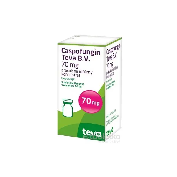 Caspofungin Teva Italia powder for concentrate for infusion solution