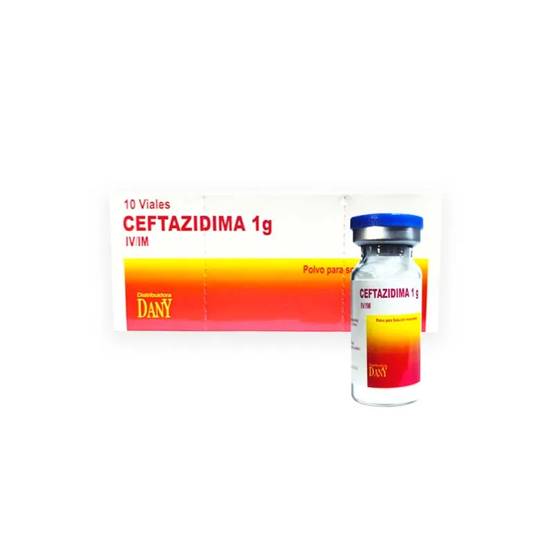 Ceftazidima Qilu solución para inyección