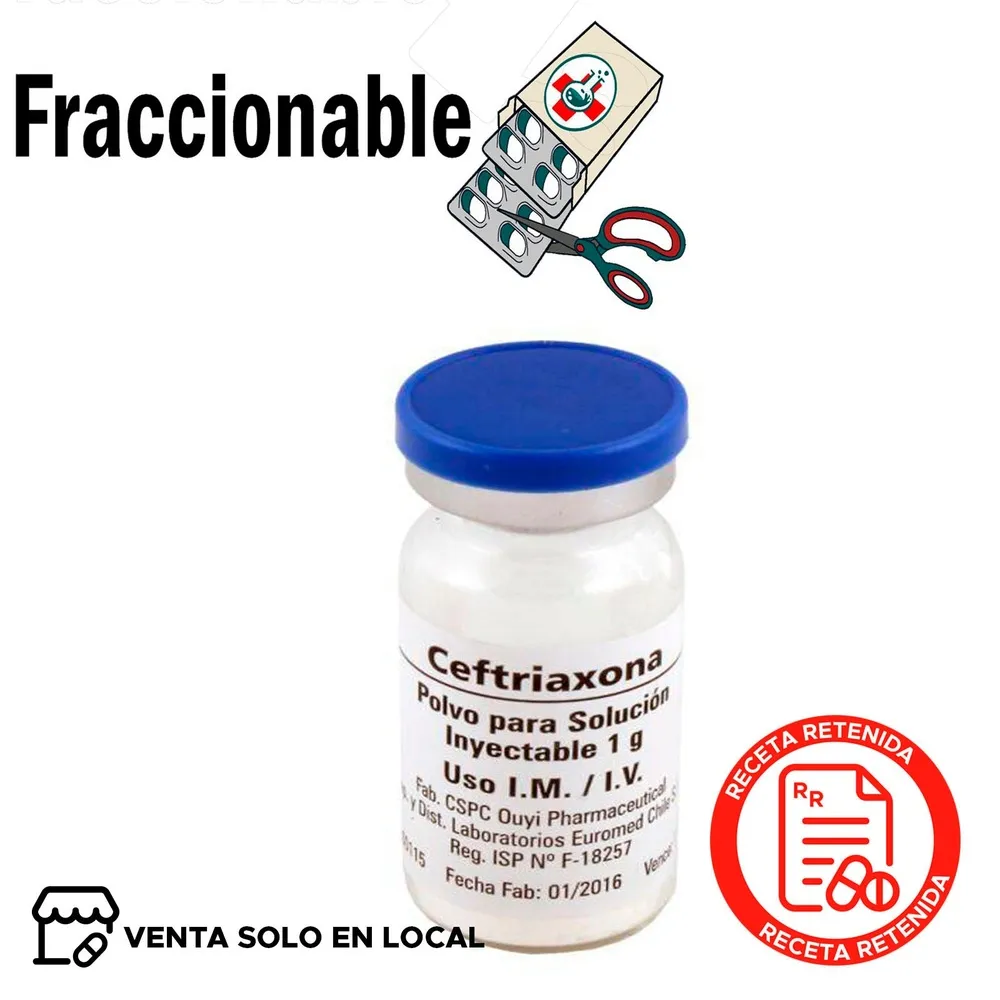 Ceftriaxone Qilu powder for solution for injection/infusion
