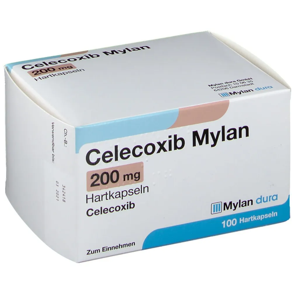 Celecoxib Mylan capsules, hard gelatin