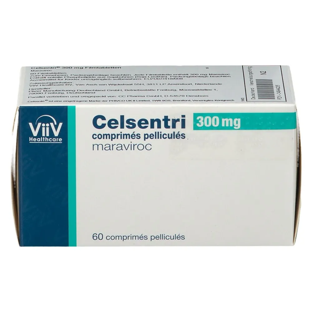 Celsentri tablets, film-coated