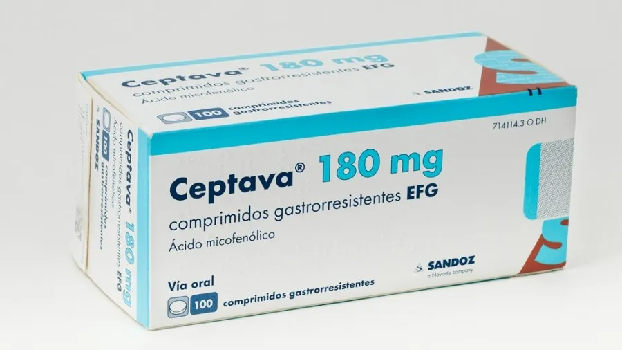 Ceptava comprimidos, recubiertos con película gastroresistentes