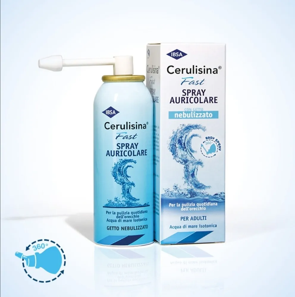 Cerulisina spray, solución auricular
