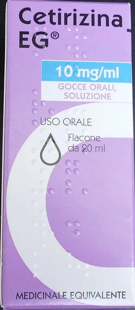 Cetirizina Aurobindo Italia gotas, orales