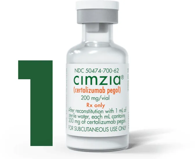 Cimzia solución para inyección