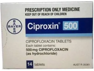 Ciprofloxacin ABC tablets, film-coated