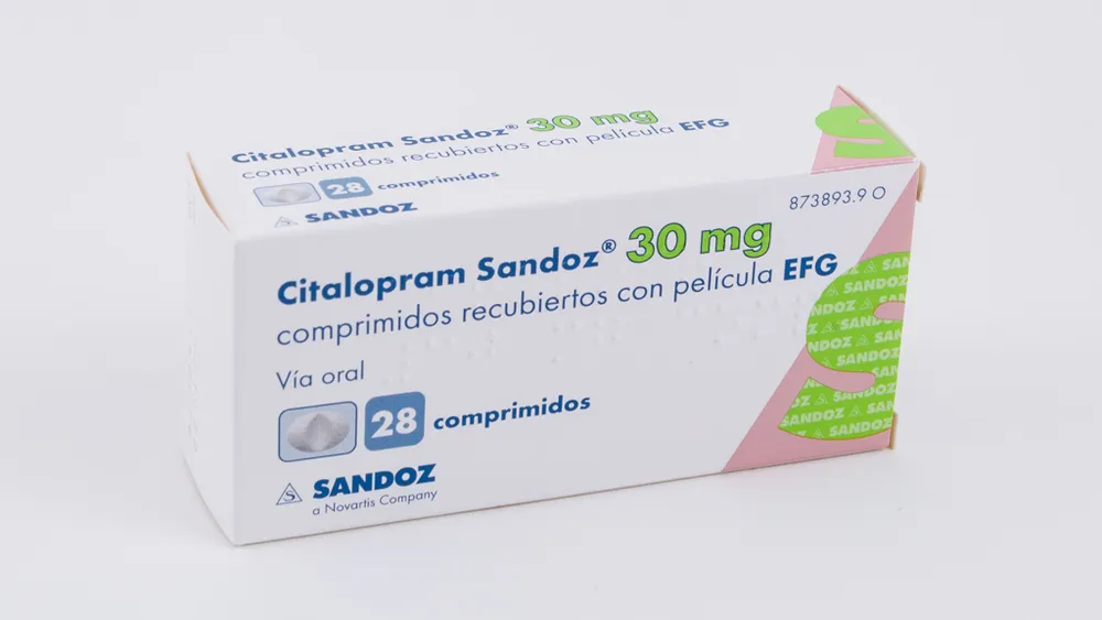 Citalopram Sandoz BV comprimidos, recubiertos con película