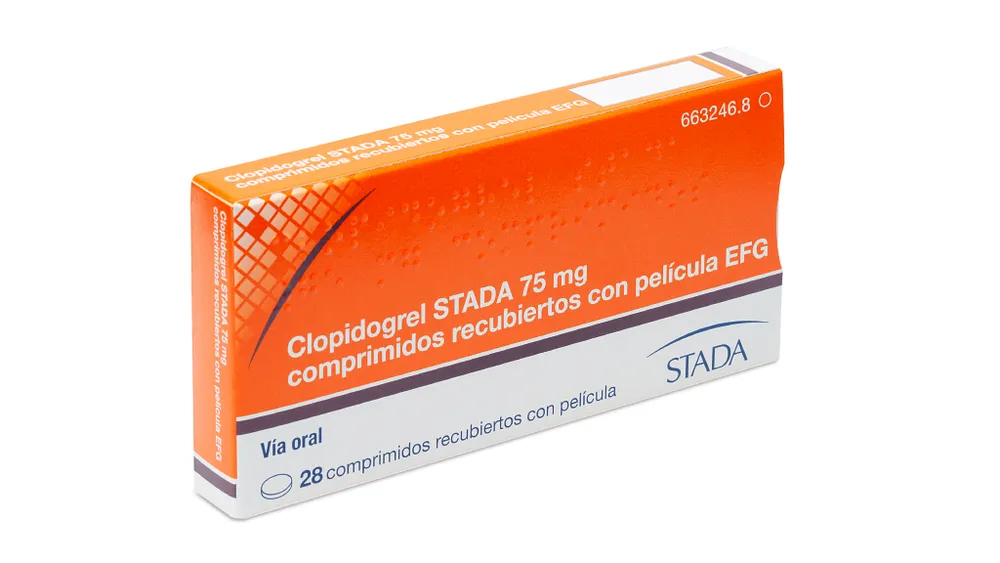 Clopidogrel Eg Stada comprimidos, recubiertos con película