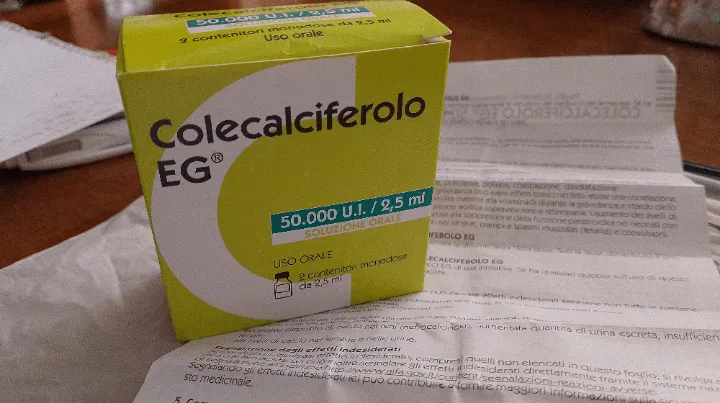 Colecalciferol EG Stada Italia capsules, soft gelatin