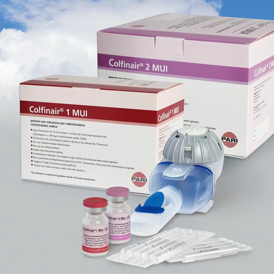 Colfinair polvo para solución para nebulizador