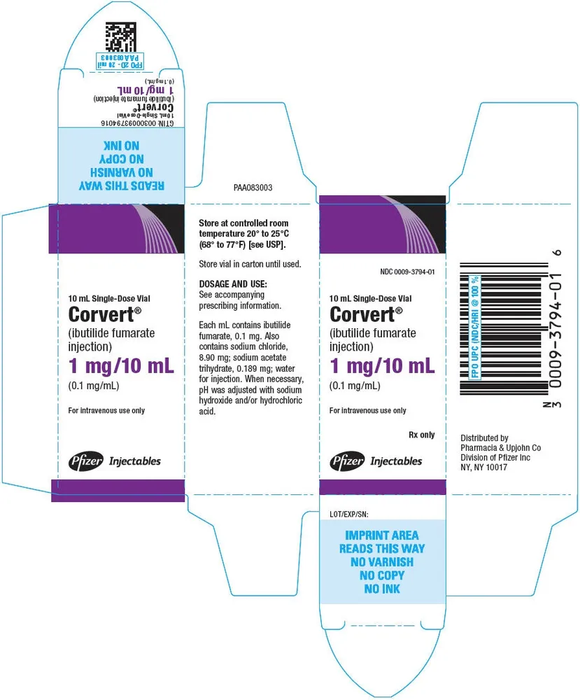 Corvert solution for infusion