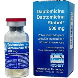 Daptomicina Aurobindo polvo para solución para inyección/infusión