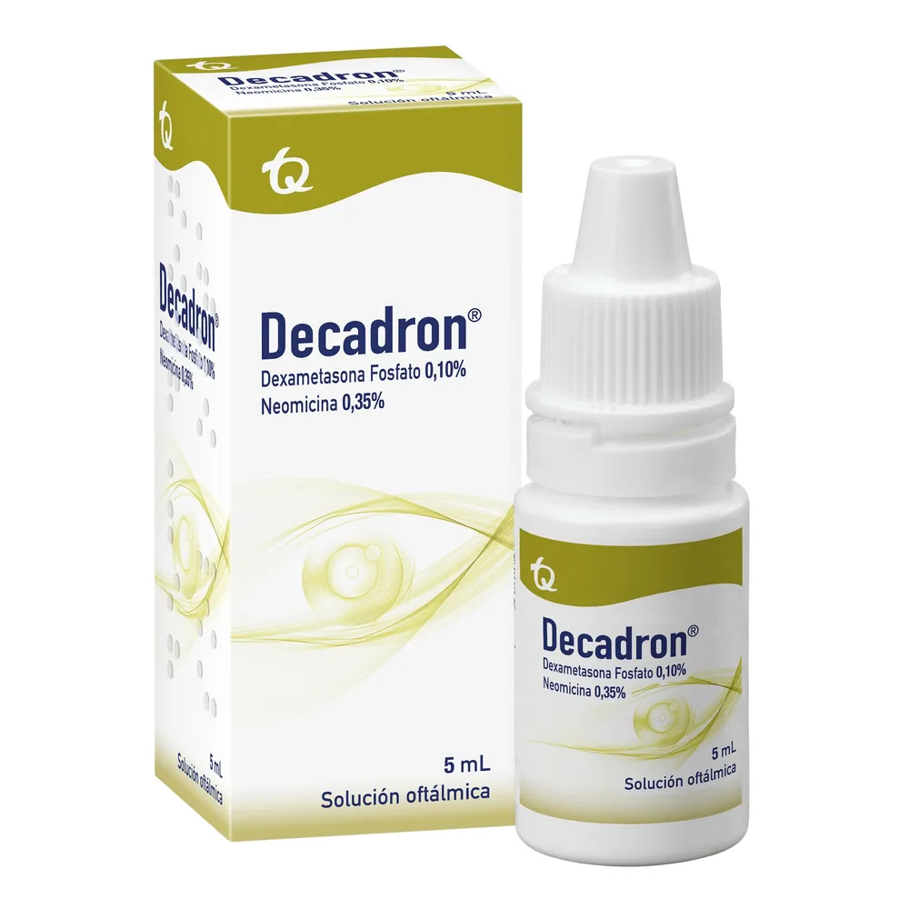 Decadron oftálmico solución, en envase unidosis