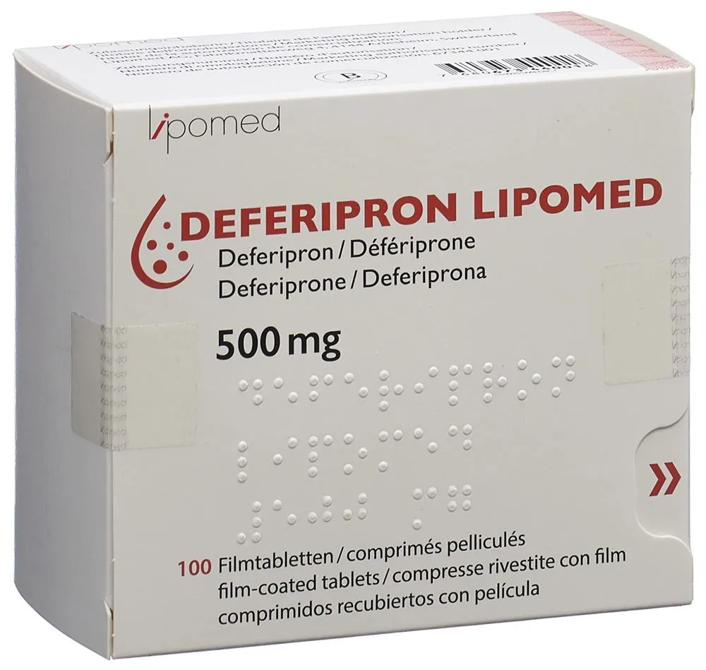 Deferiprone Lipomed tablets, film-coated