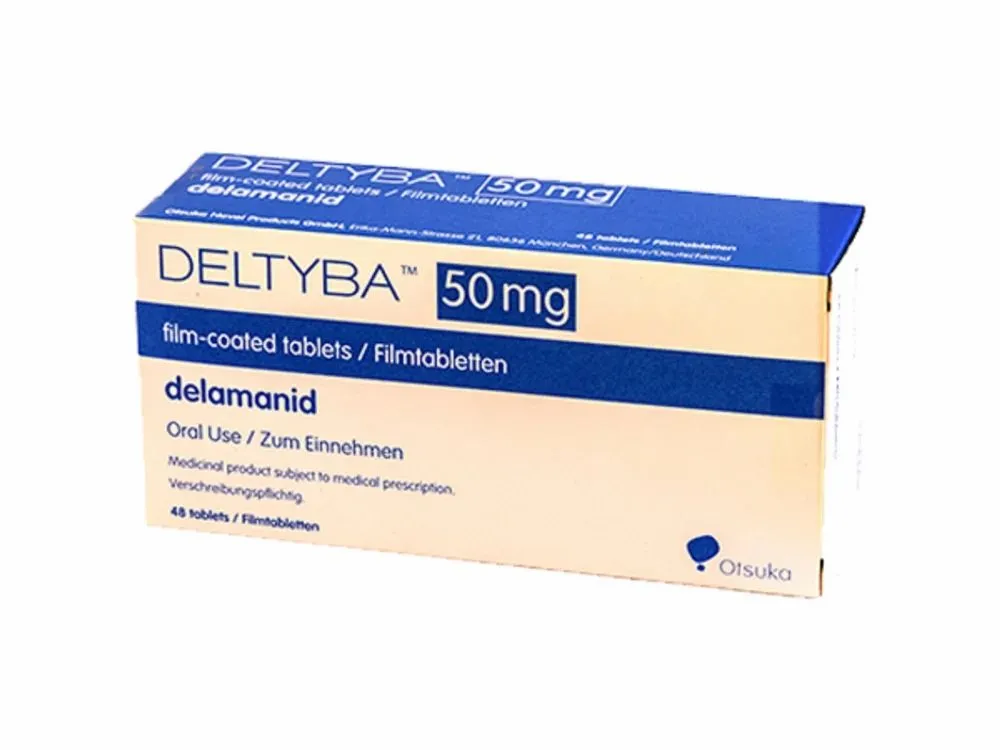 Deltyba tablets, film-coated