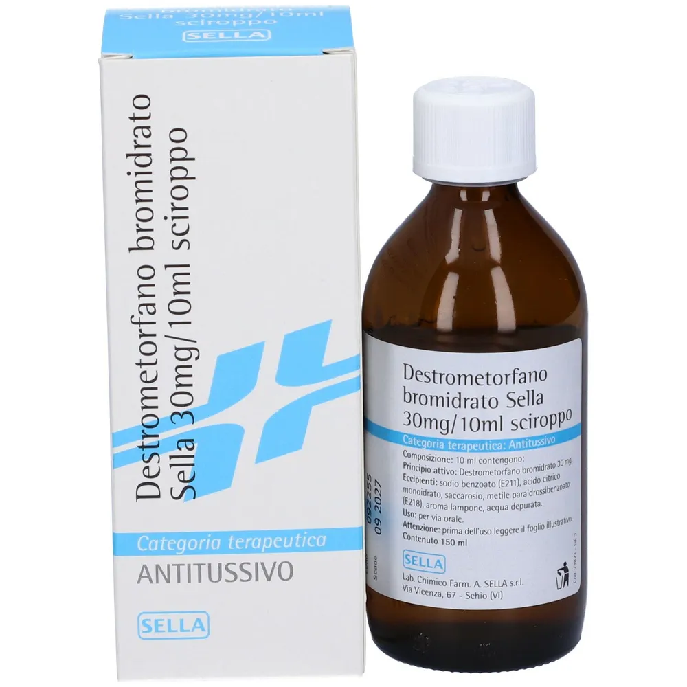Destrometorfano bromhidrato Farmakopea jarabe