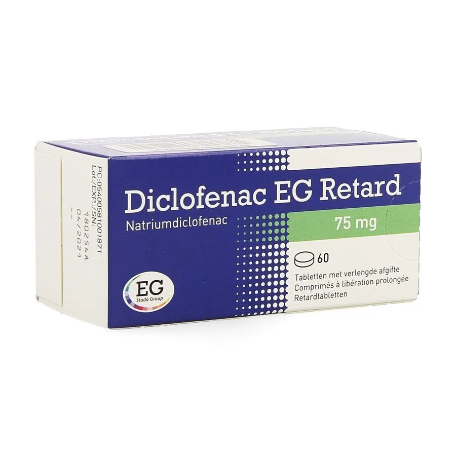 Diclofenac EG tablets, enteric-coated