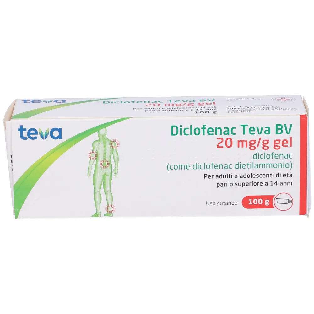 Diclofenac Teva Italia gel