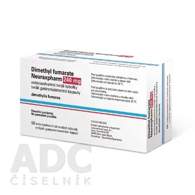 Dimethyl fumarate Neuraxpharm capsules, hard gelatin, gastro-resistant