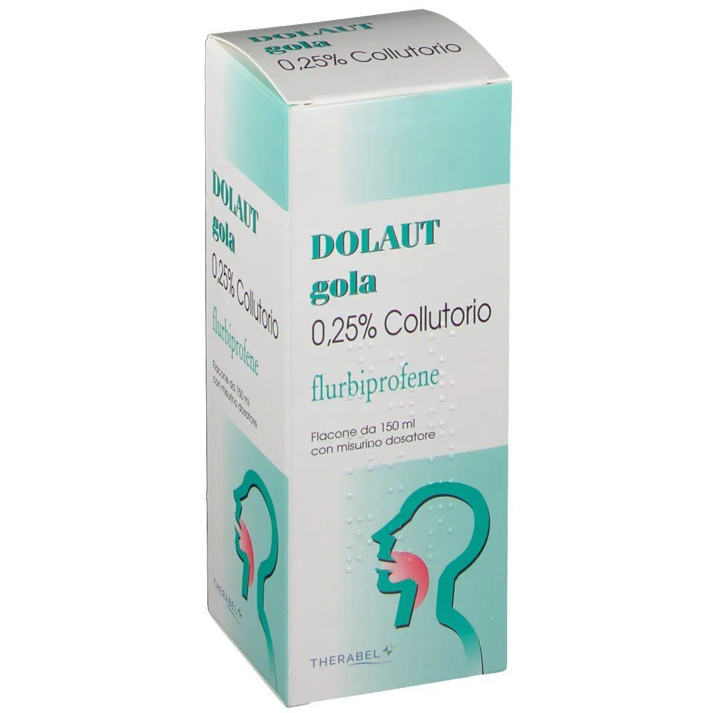 Dolaut throat mouthwash