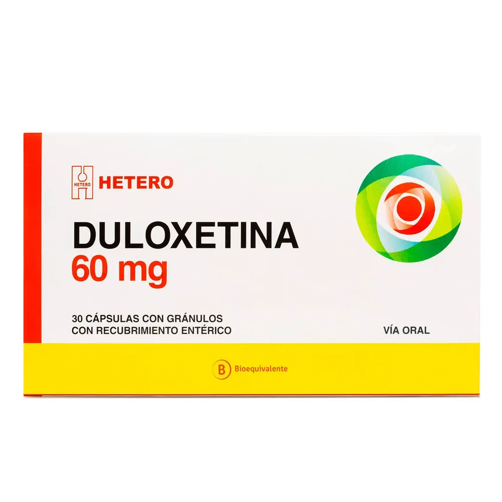 Duloxetine EG capsules, hard gelatin, gastro-resistant
