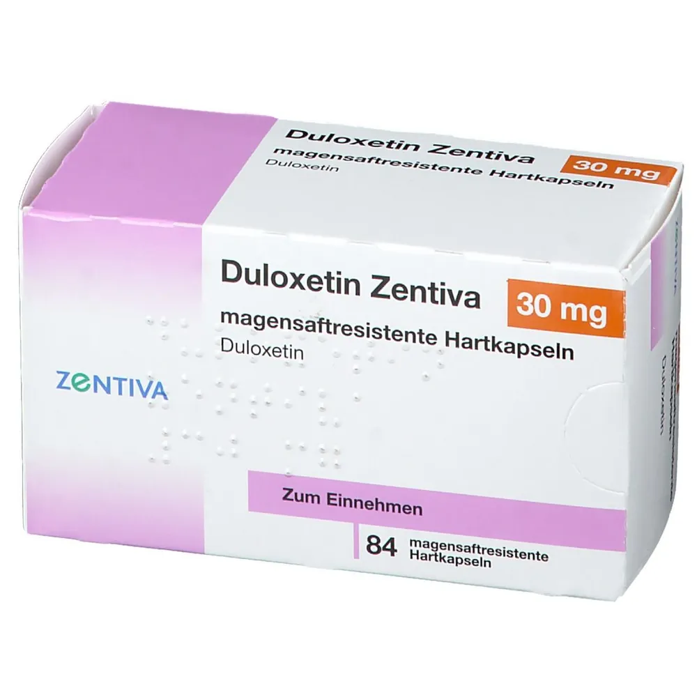 Duloxetine Zentiva capsules, hard gelatin, gastro-resistant