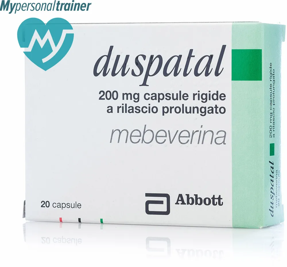 Duspatal capsules, hard gelatin, extended release