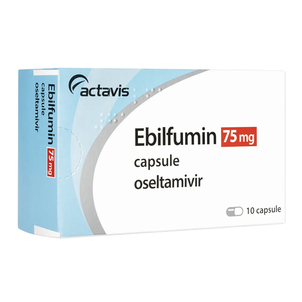 Ebilfumin capsules, hard gelatin