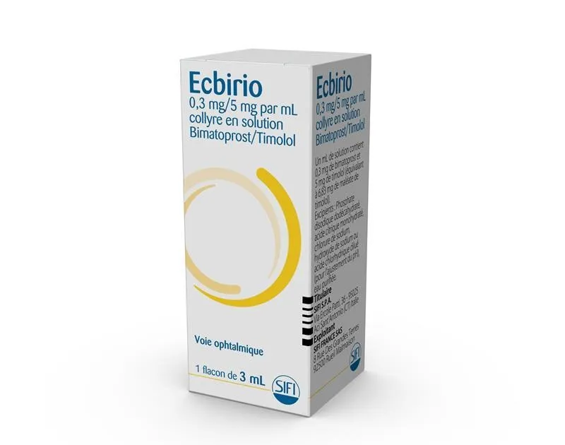 Ecbirio solución, oftálmica
