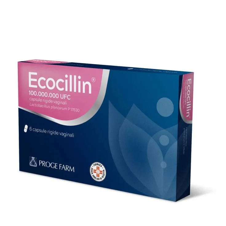 Ecocillina cápsulas, cápsulas blandas vaginales
