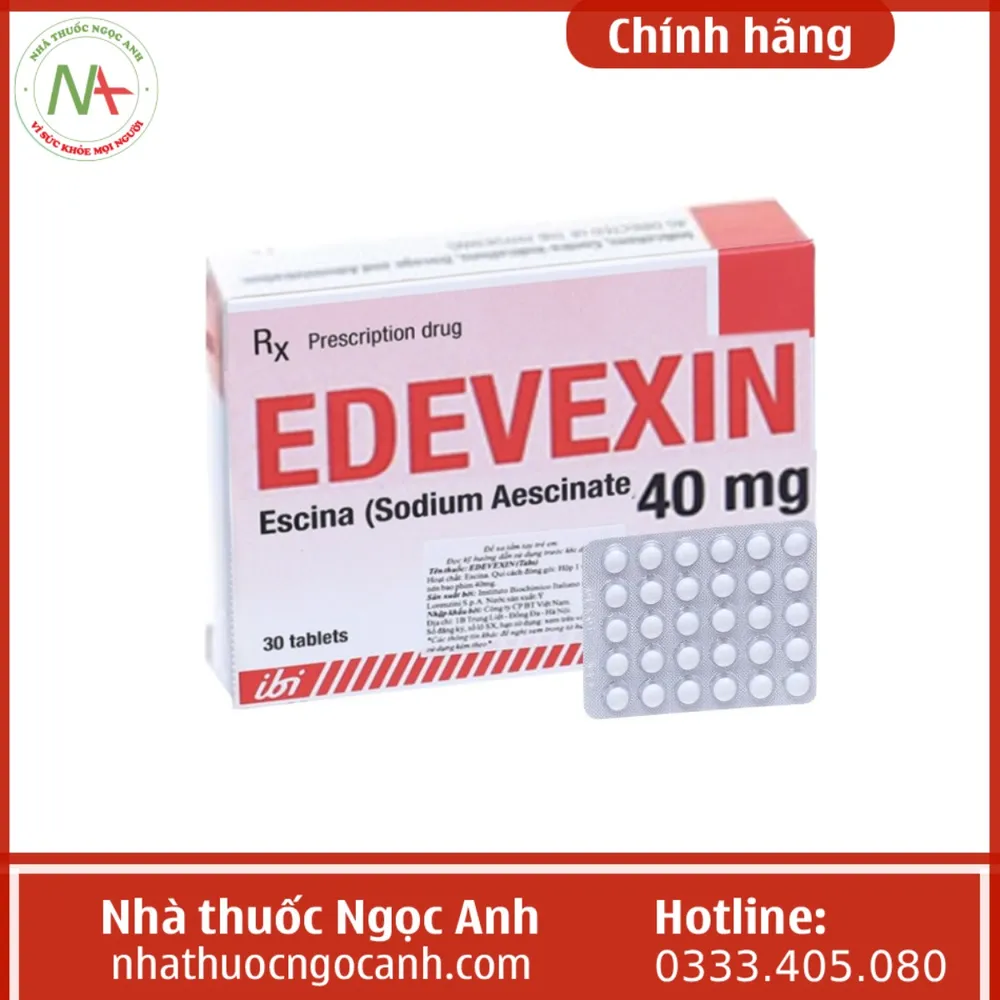 Edevexin polvo y disolvente para solución inyectable