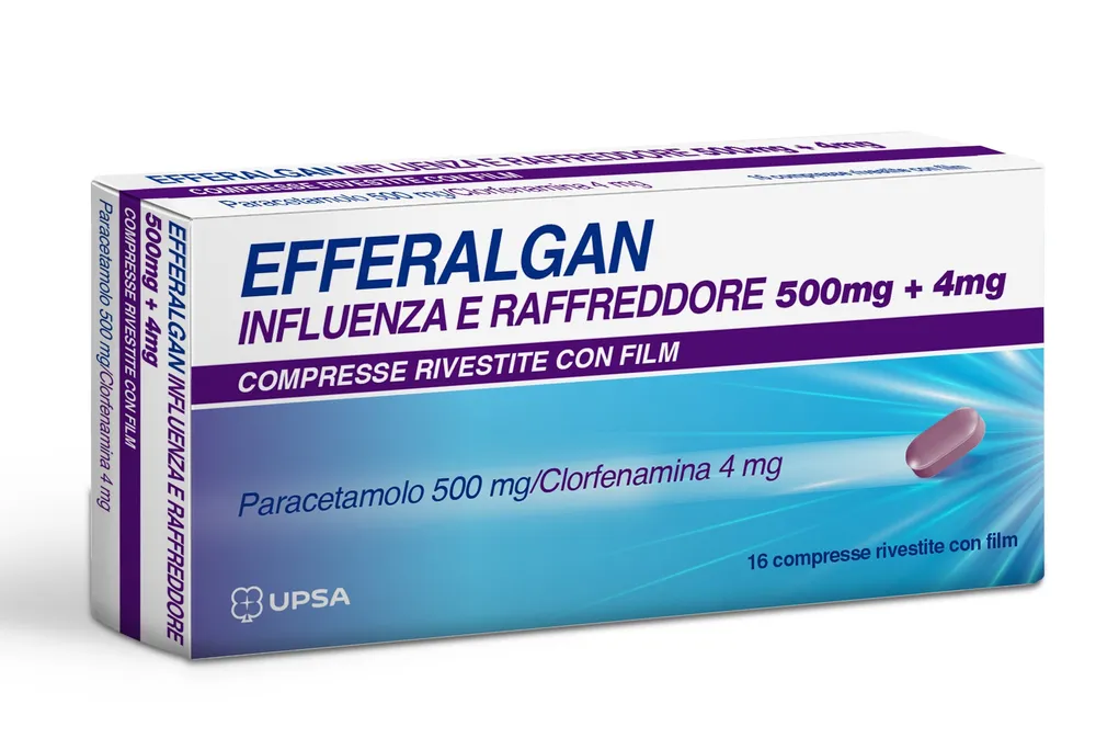 Efferalgan for influenza and cold tablets, film-coated