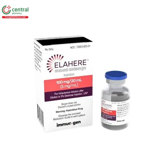 Elahere solución para infusión, concentrado