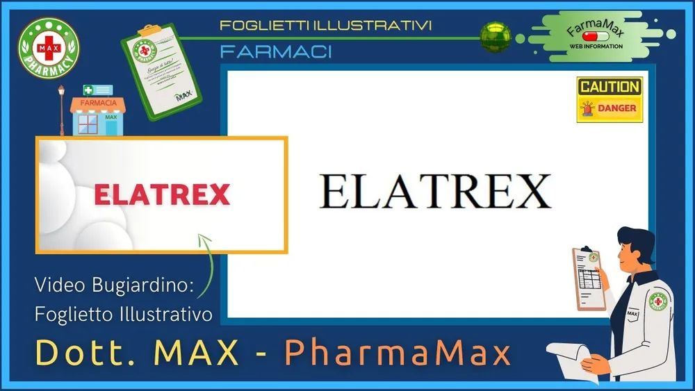 Elatrex tablets, prolonged-release