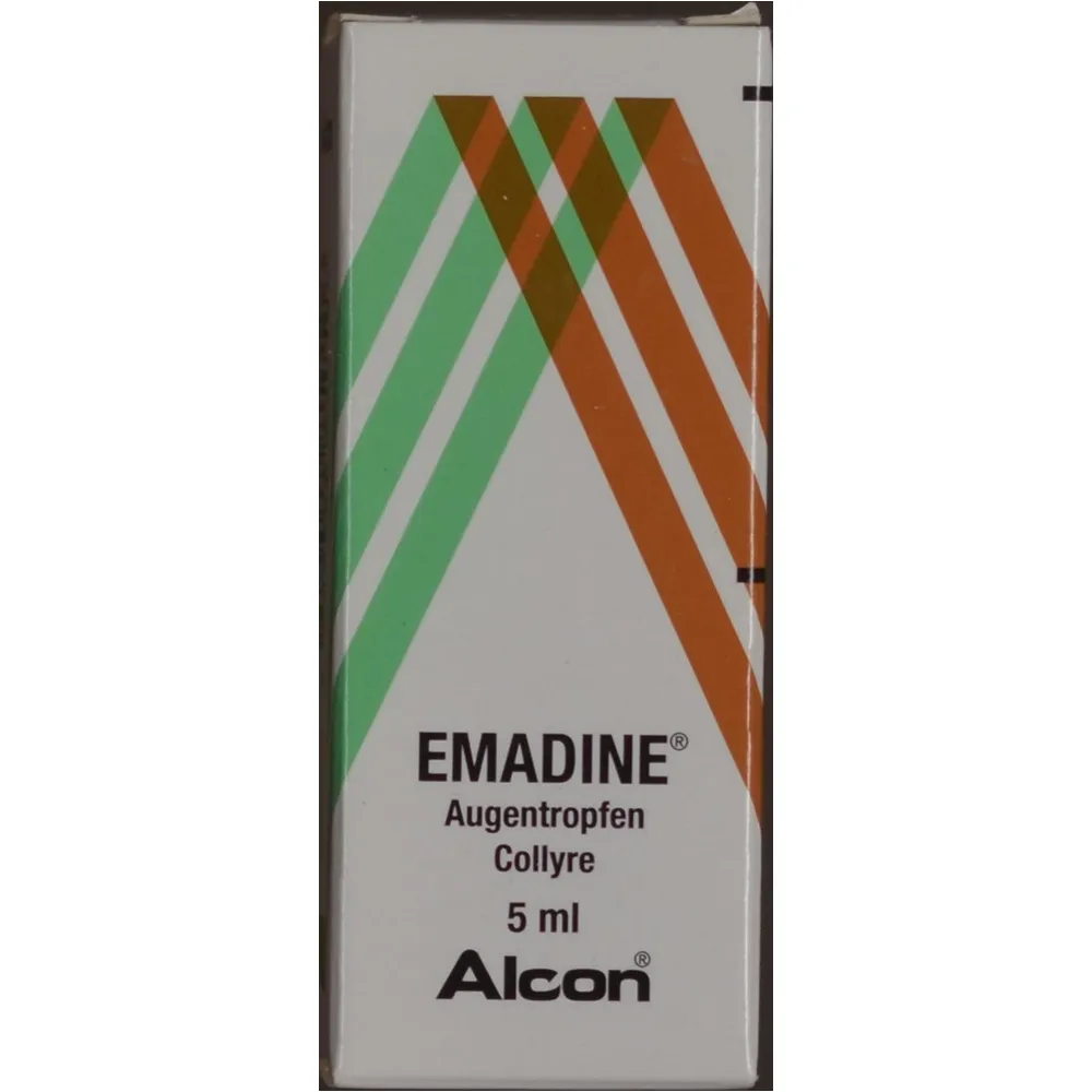 Emadine solución, oftálmica