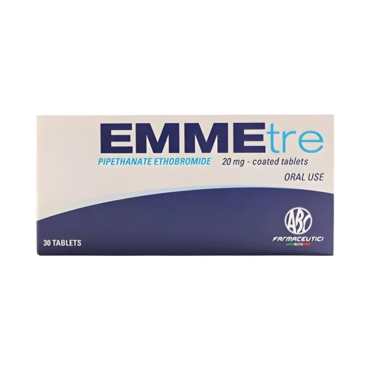 Emmetre tablets, film-coated