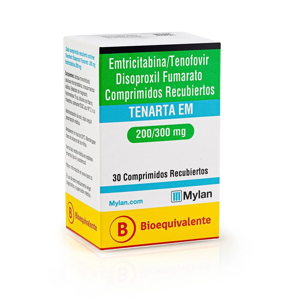 Emtricitabina y tenofovir disoproxil Doc Generici comprimidos, recubiertos con película