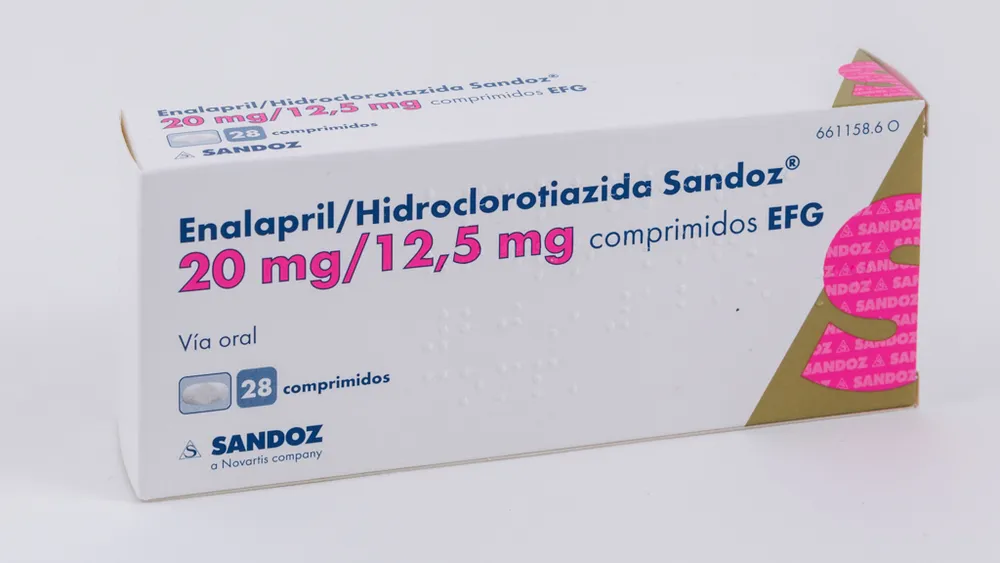 Enalapril e idroclorotiazide Sandoz GmbH comprimidos